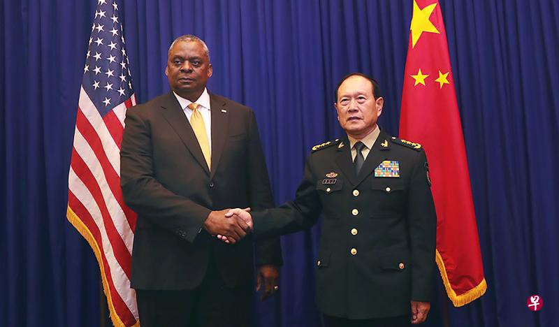中美防长会谈 奥斯汀吁勿进一步破坏台海稳定 魏凤和强调须尊重中国核心利益